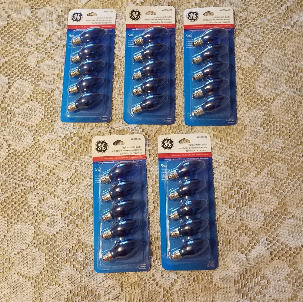 GE Blue Replacement Bulbs